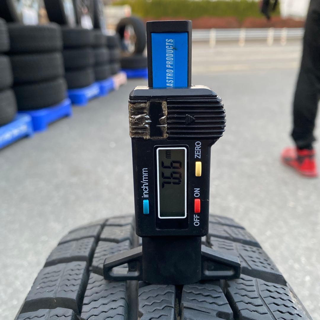 中古バリ溝ダンロップスタッドレスセット155/65R14 軽自動車