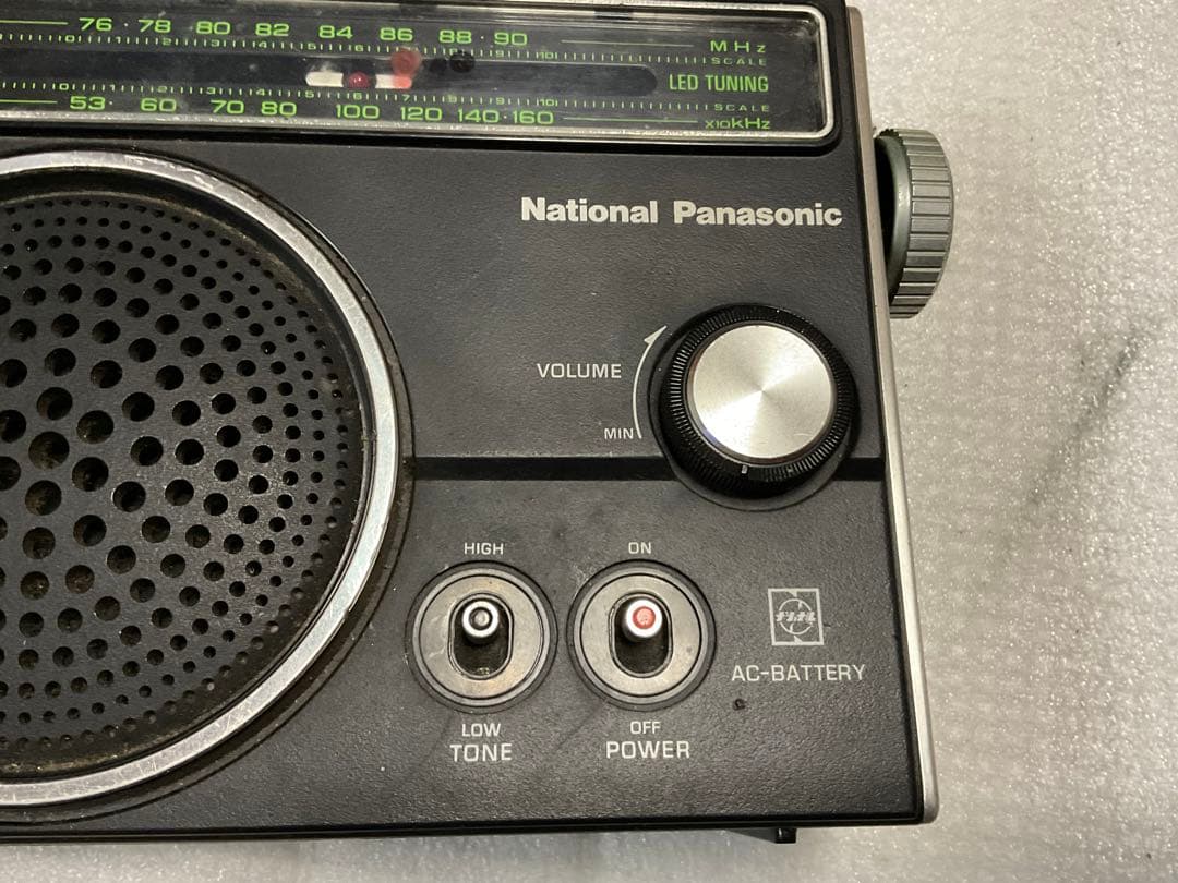 ナショナル・Panasonic／RF577。松下電器産業株式会社【ジャンク品】。