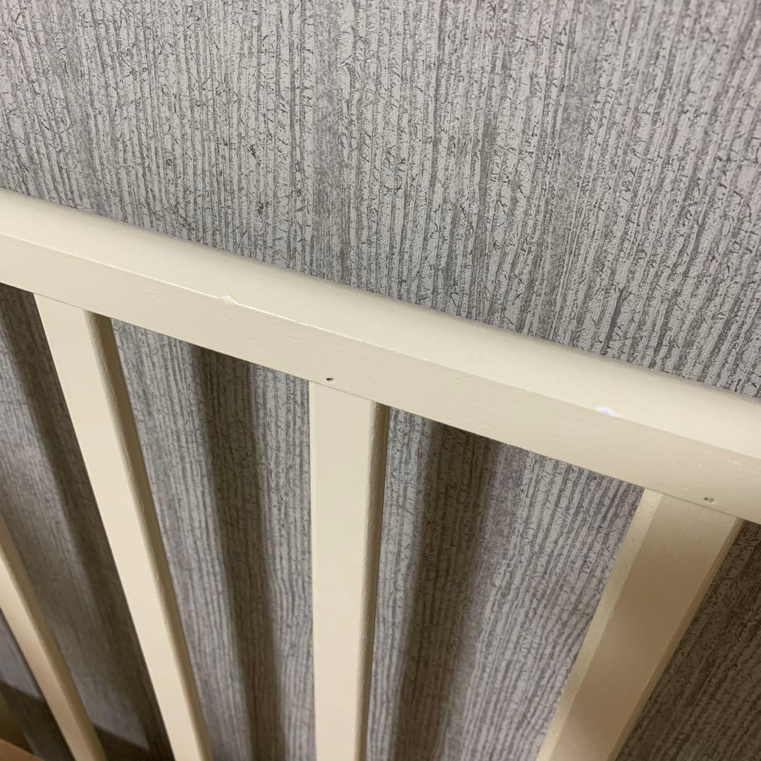 カトージ　ベビーベッド　ハイタイプ　ホワイト