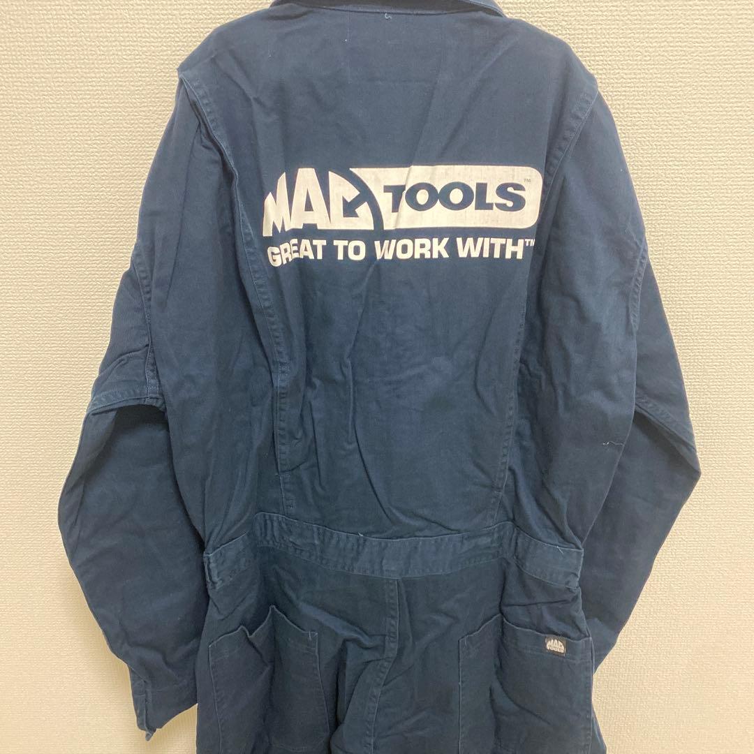 ★新品未使用MAC TOOLS つなぎネイビーL②★