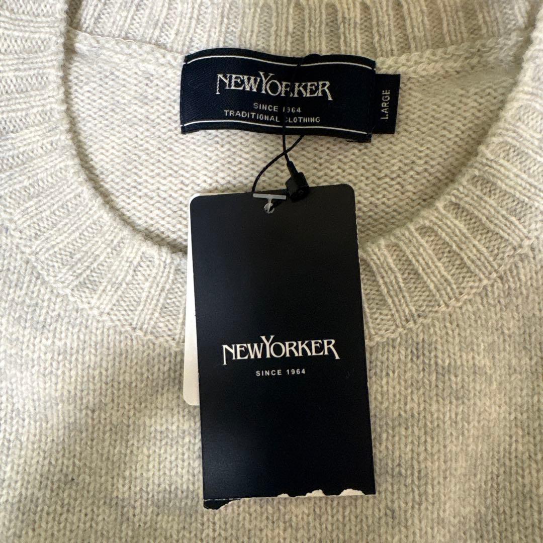 ニューヨーカー・メンズウールセーター未使用品