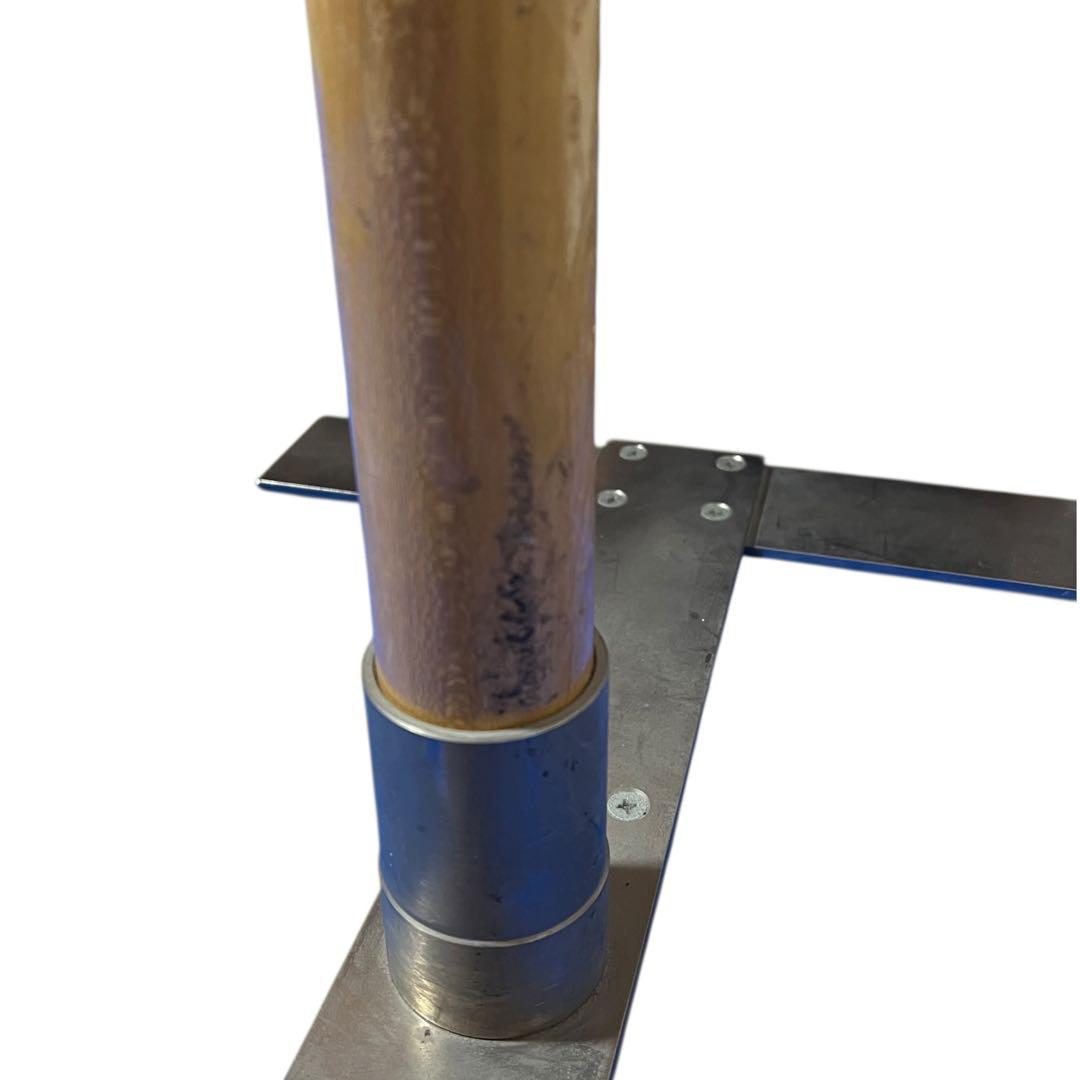 【送料込み】バレエバー 0.9m〜1.2m 5段階調節 家庭用 木製 持ち運び式