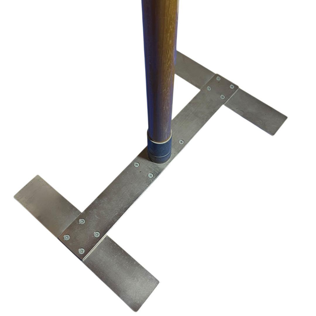 【送料込み】バレエバー 0.9m〜1.2m 5段階調節 家庭用 木製 持ち運び式