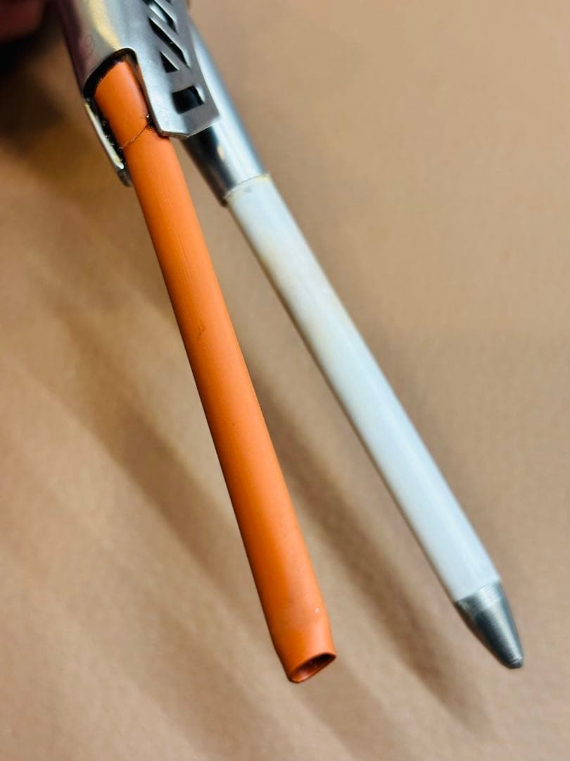 超美品TKセラミックアイロン　元巻き6㎜丸アイロン/レンツアイロン/理容アイロン