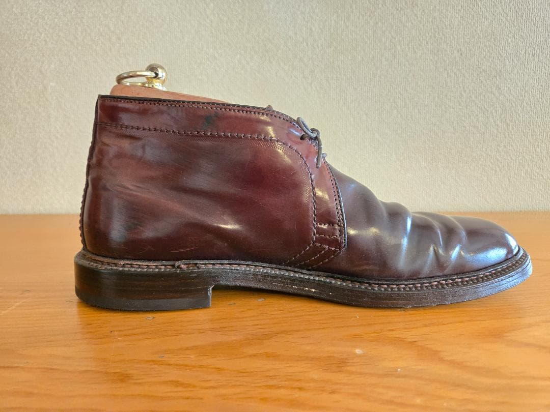 オールデン 1339 コードバン バーガンディ US9D【シューツリー付】