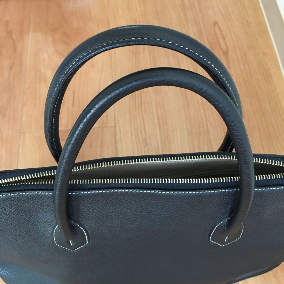 美品CISEI シセイブリーフケース 999 ブラック黒ラウンドビジネスバッグ