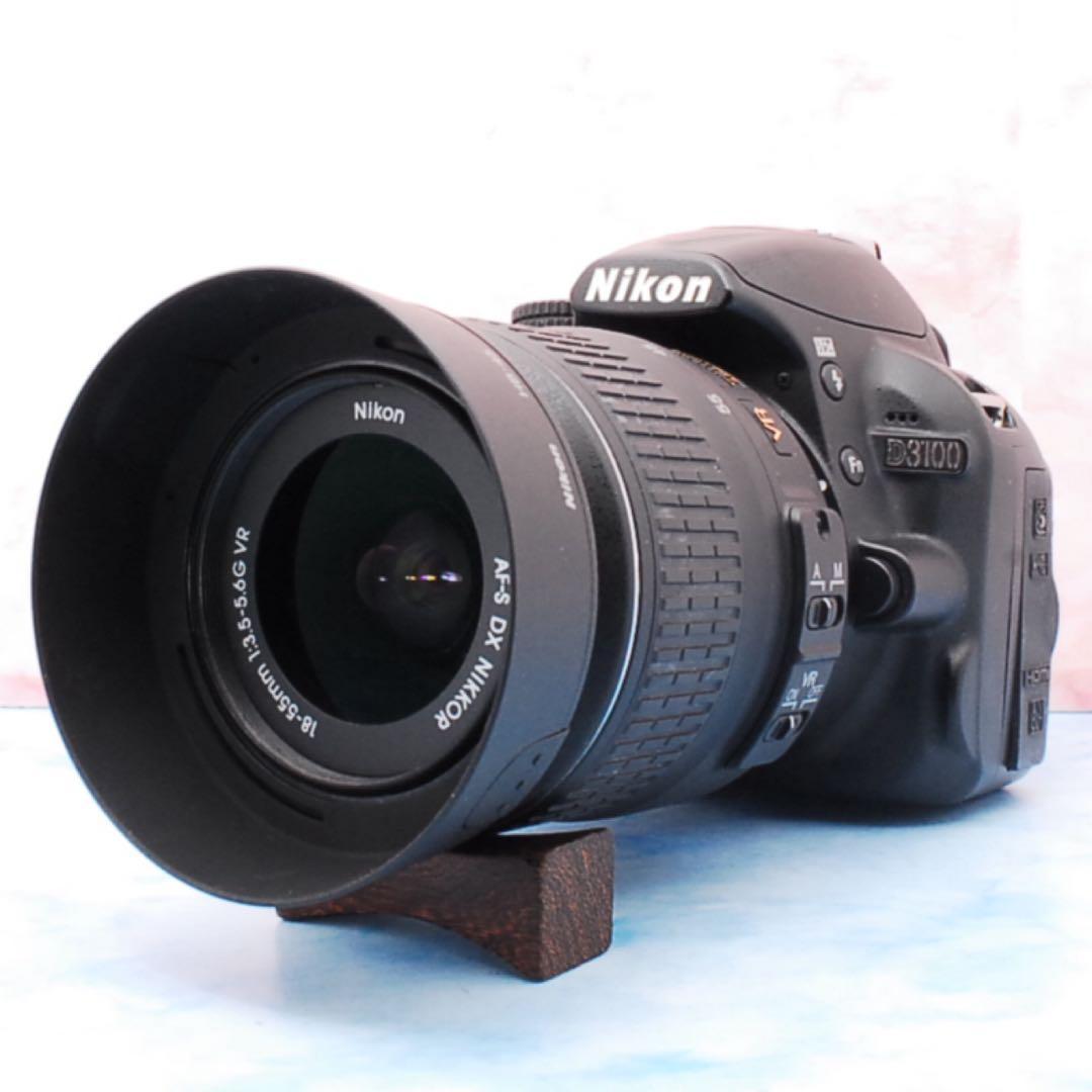 Nikon D3100★初心者向け★手ぶれ補正レンズ付★一眼レフカメラ