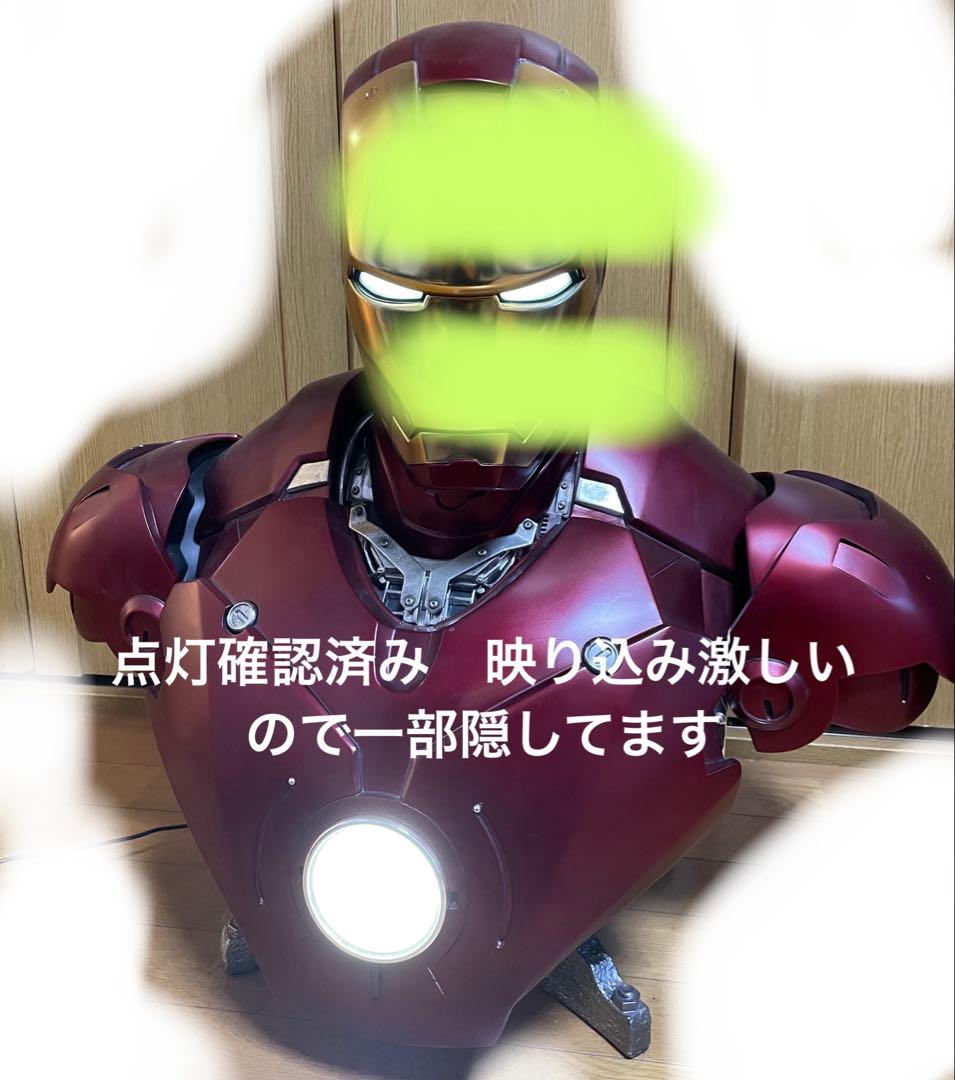 ア*ー様 説明読んでください　サイドショウ　アイアンマン バスト　フィギュア ラ