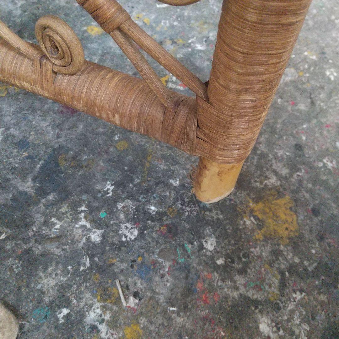 オールドラタン　パーテーション　インテリア　間仕切 ヴィンテージ