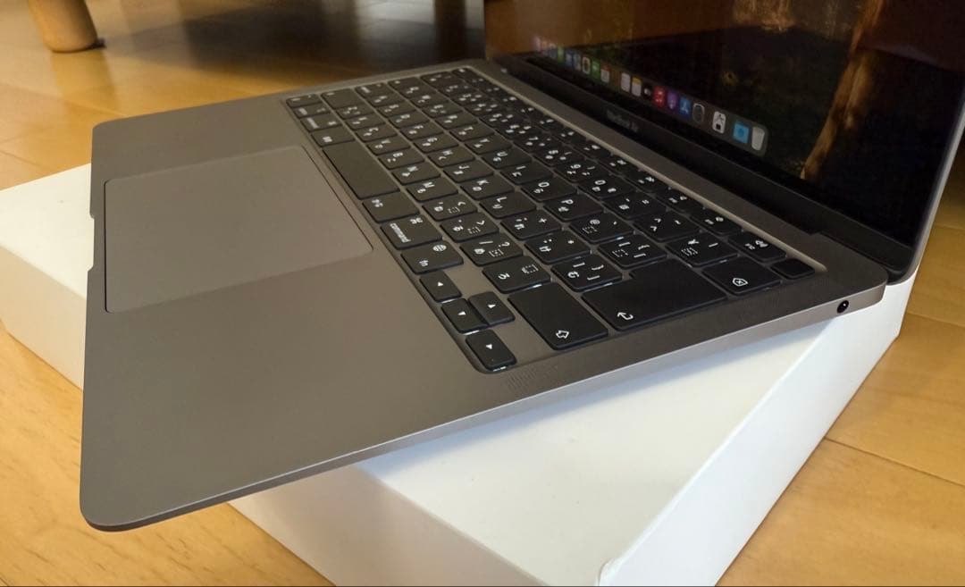 MacBook Air M1/16GB/256GB スペースグレイ 充放電3回