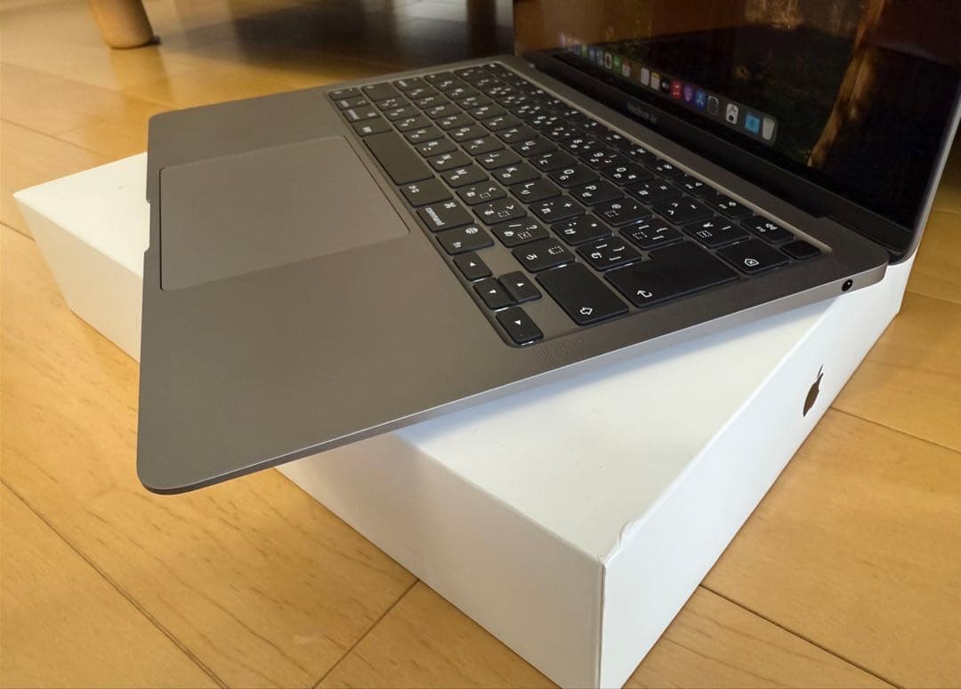 MacBook Air M1/16GB/256GB スペースグレイ 充放電3回