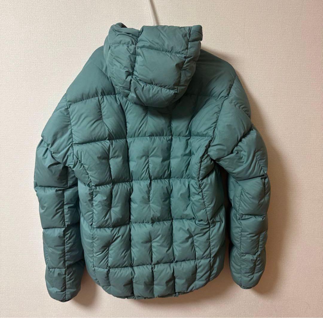 最終値下げ‼️ mont-bell ネージュダウンパーカー メンズ　ブルーグリーン