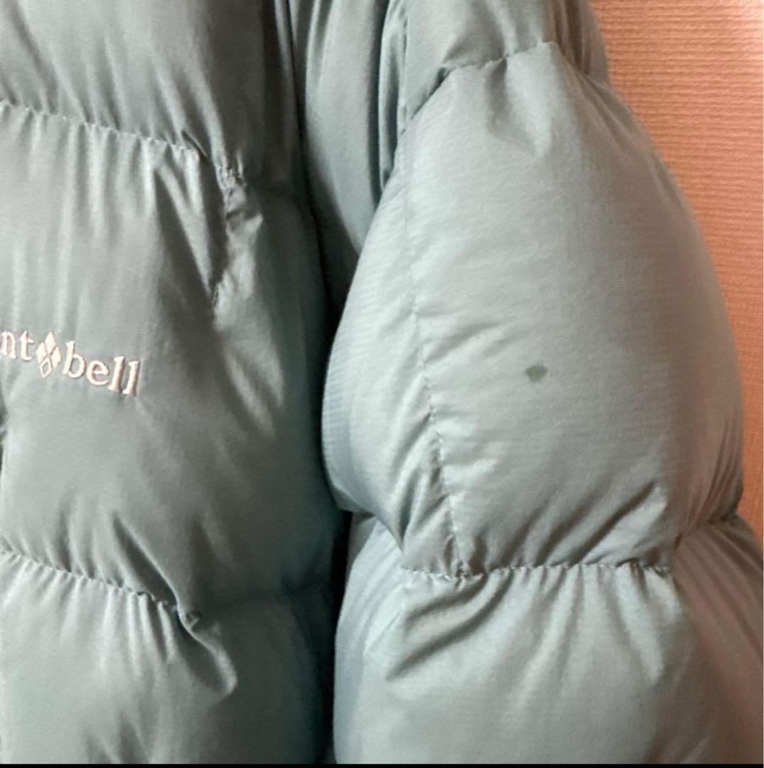 最終値下げ‼️ mont-bell ネージュダウンパーカー メンズ　ブルーグリーン