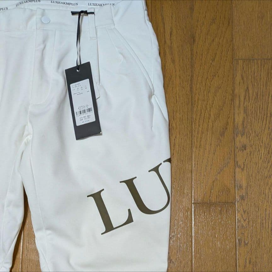 【新品】LUXEAKMPLUS ビッグロゴ防風パンツ XLサイズ