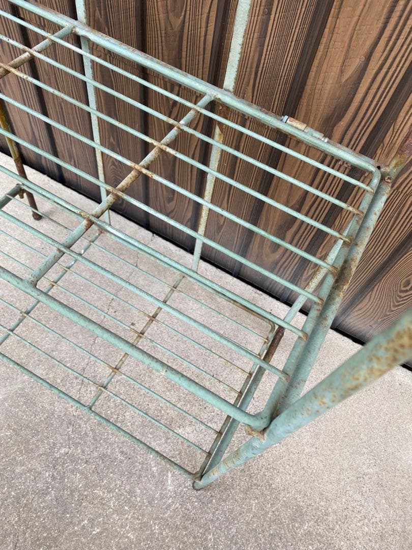 ガーデンシェルフ　フラワースタンド　アイアンスタンド　植木鉢　アンティーク