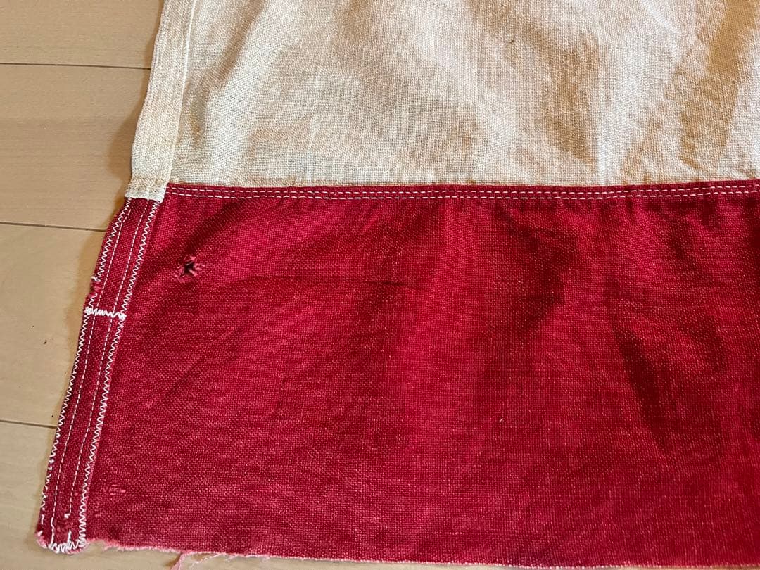 オリジナル40'sビンテージ48スター特大星条旗バナーレアツートン⭐︎30's