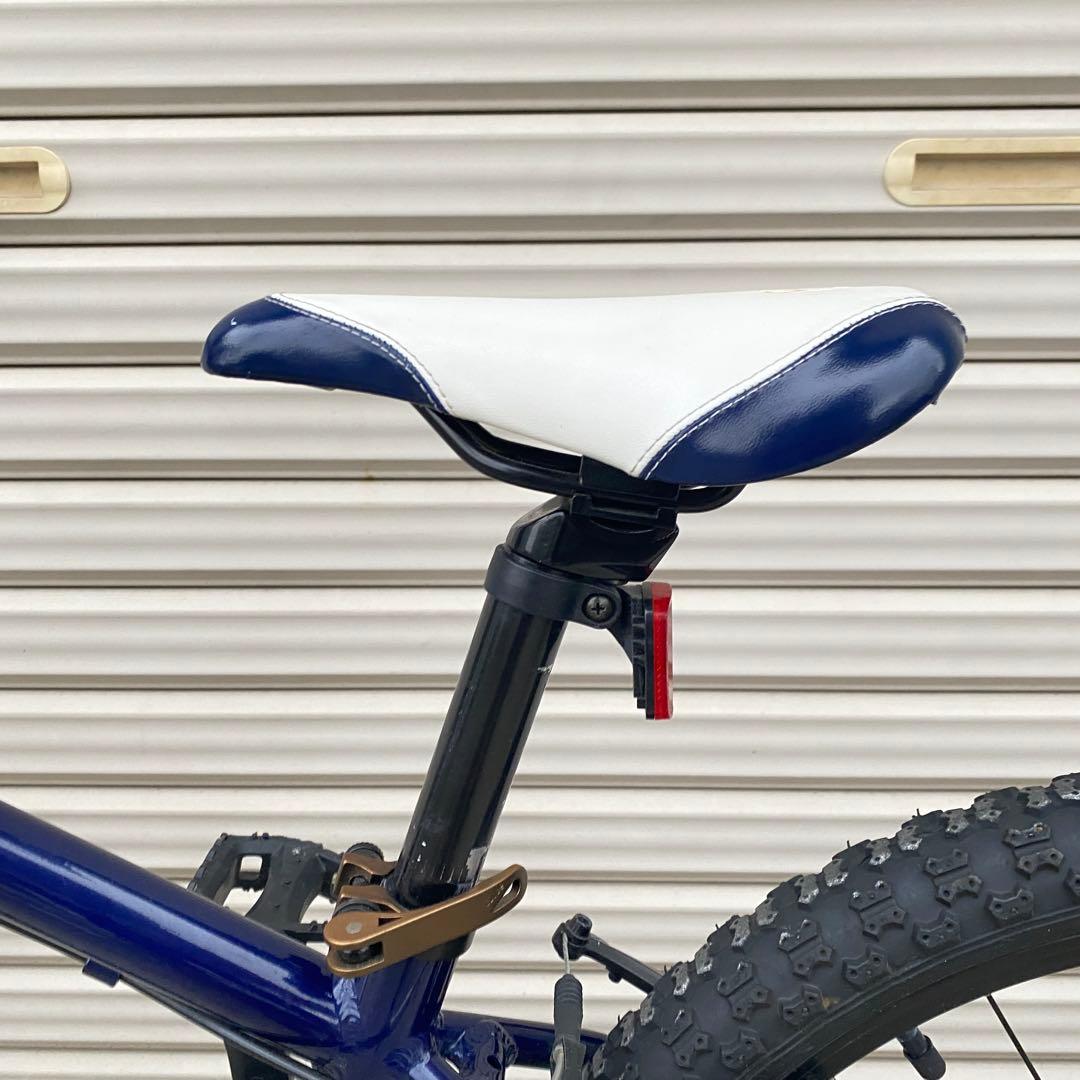 wkem  ヨツバサイクル ZERO 20 キッズ用子供用自転車 ネイビー