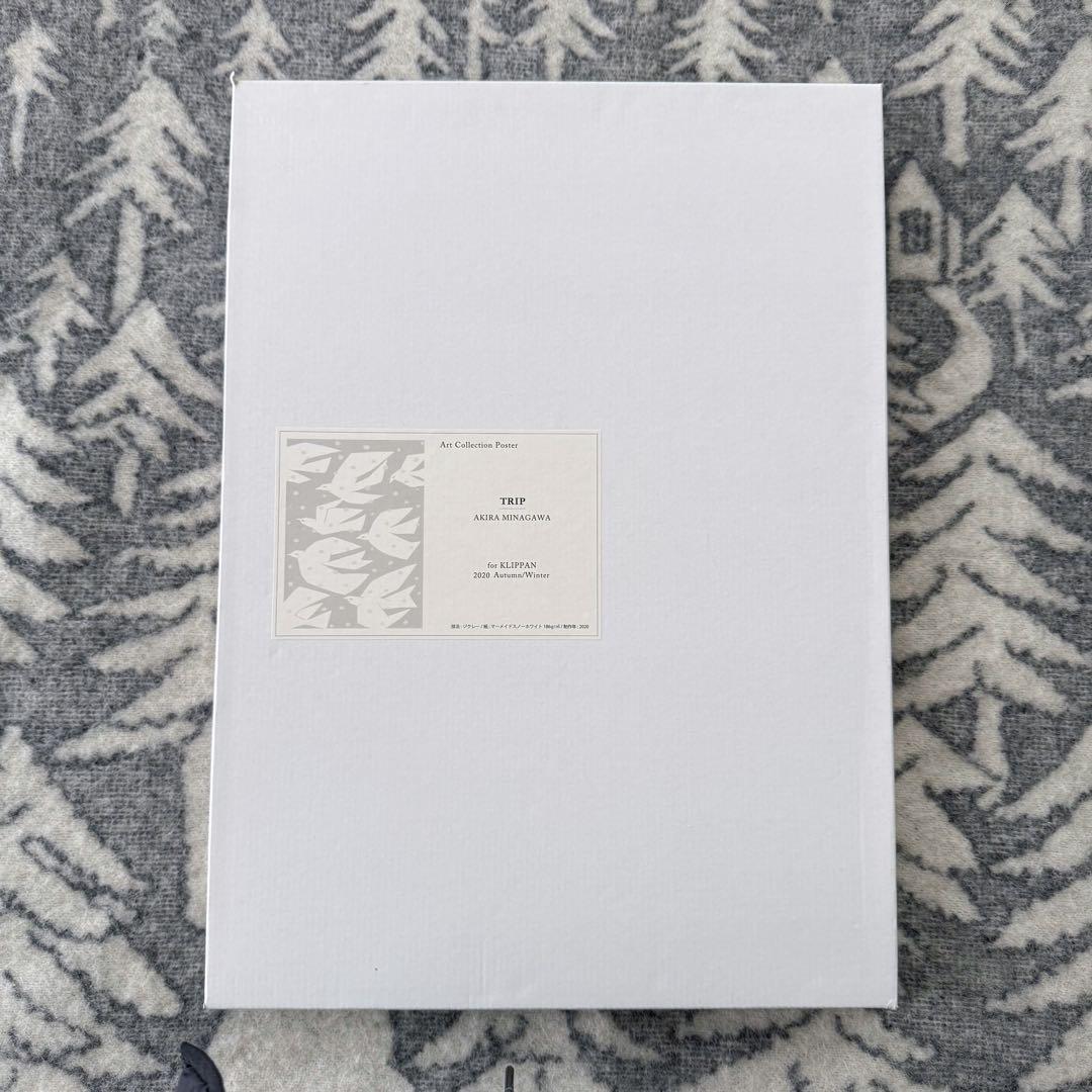 〈美品〉ミナペルホネン 皆川明　TRIP ポスター　限定420枚