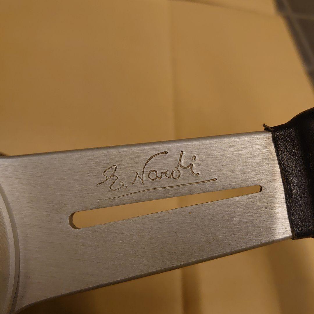 ナルディクラシック・ブラックレザー&シルバースポーク360mm(N131)