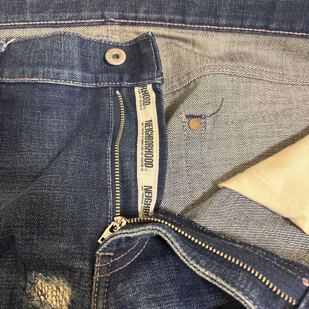 SAVAGE DENIM by NEIGHBORHOOD 紫耳 日本製 XL
