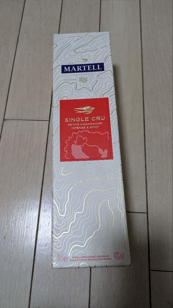 P*O様 MARTELL SINGLE CRU 700ml 40%