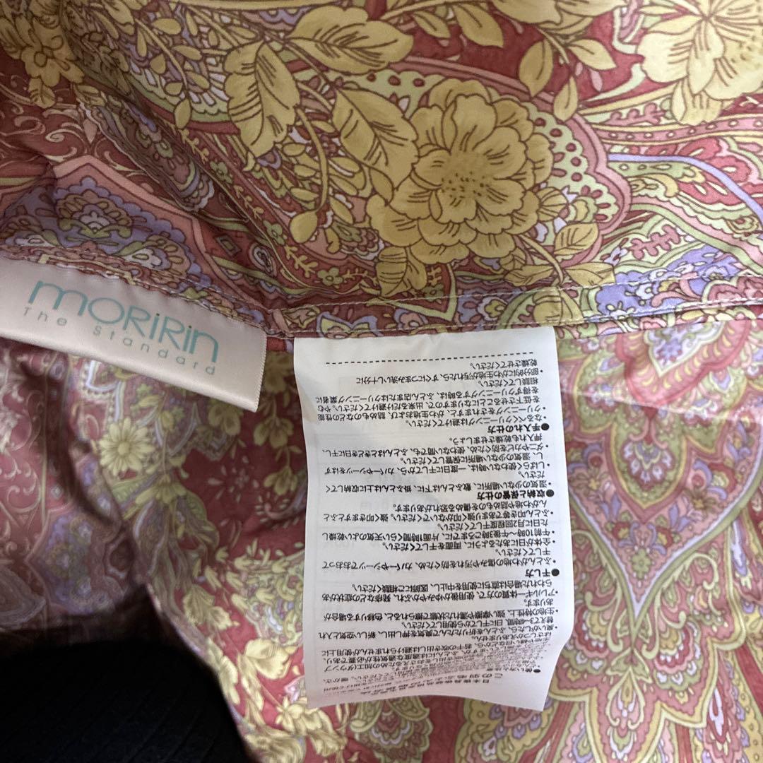 花柄掛け布団 ピンクとゴールド