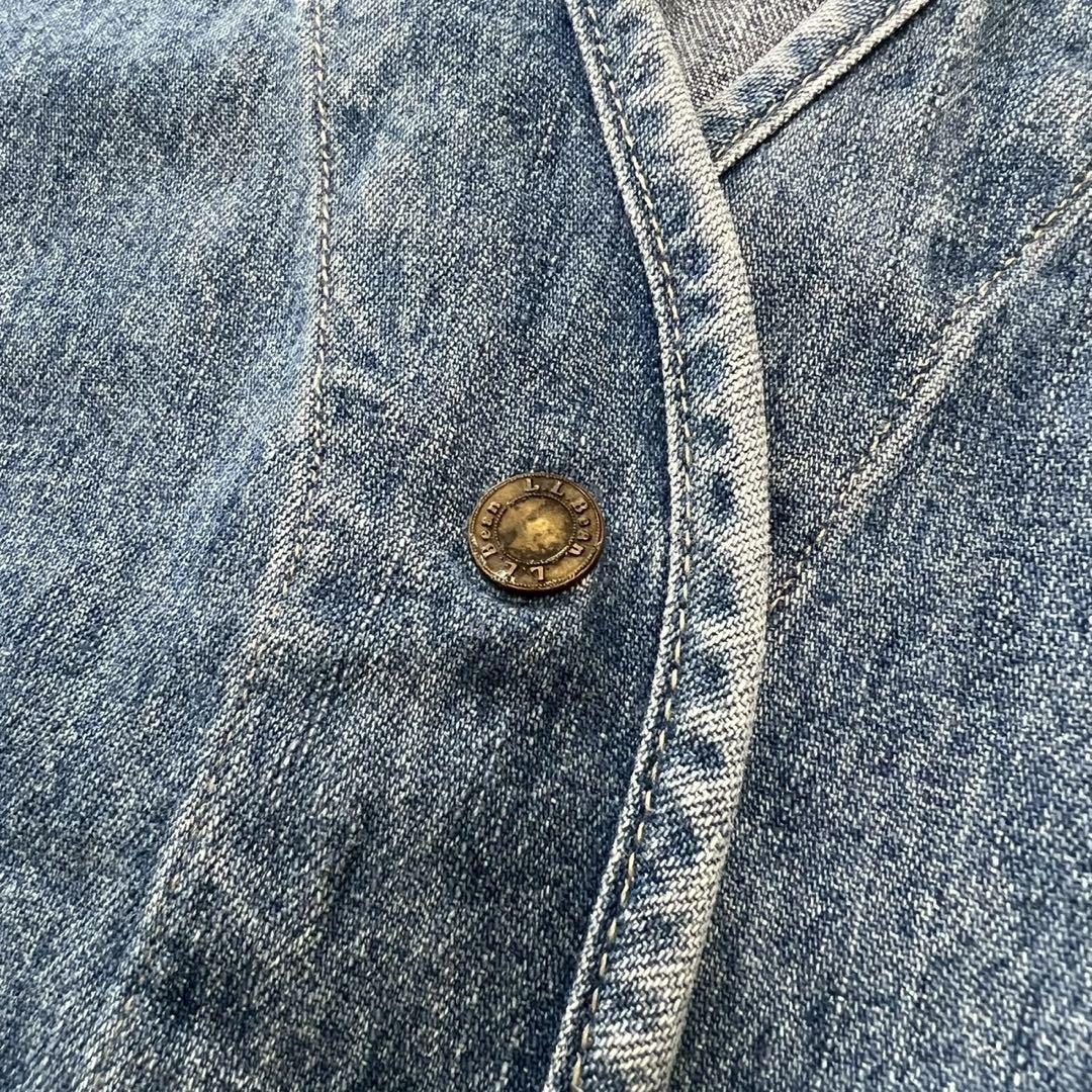 80s L.L.Been エルエルビーン　デニム　ハンティングベスト　ビンテージ