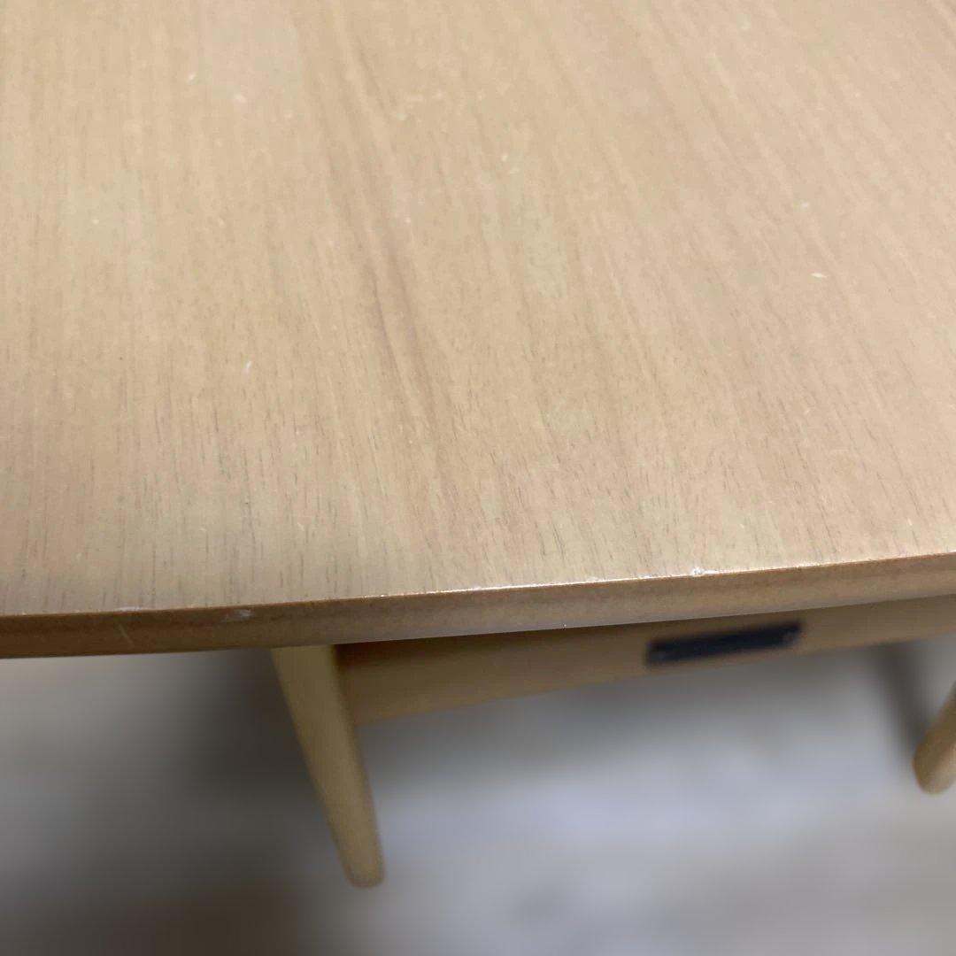 美品！カリモク60 木製テーブル　リビングテーブル小