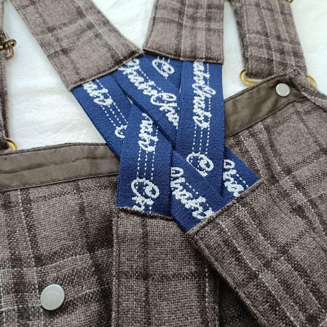 Lee Chah Chah TWEED 2WAY OVERALLS 美品