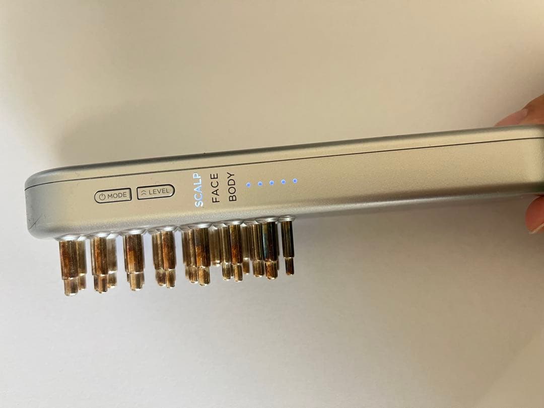 SALONIA(サロニア) 電気バリブラシ　美顔器