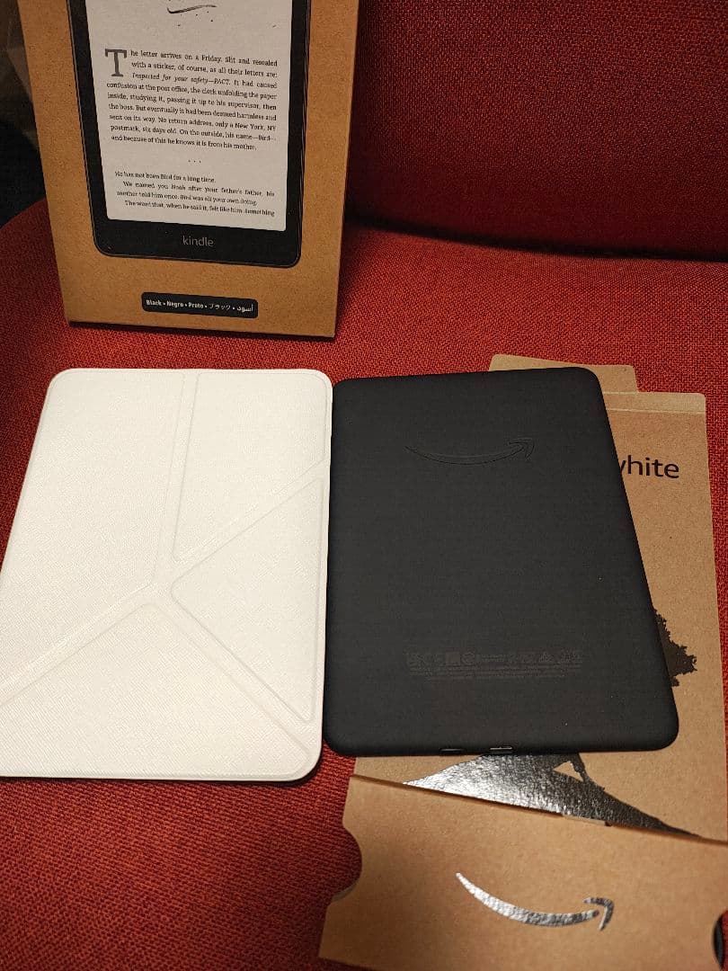 Kindle Paperwhite 第12世代 16GB 広告なし　ケース付き