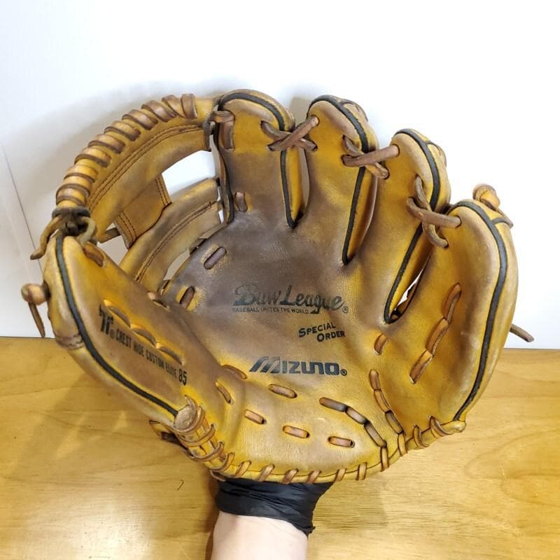 ミズノ 信義作 日本製 スペシャルオーダー 石井琢朗モデル 内野用 軟式グローブ