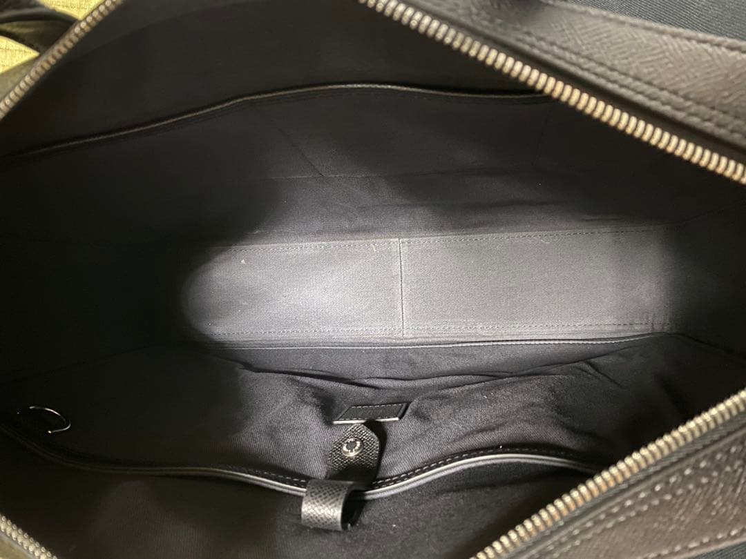 ダンヒル　カドガン　シングル　ブラックビジネスバッグ