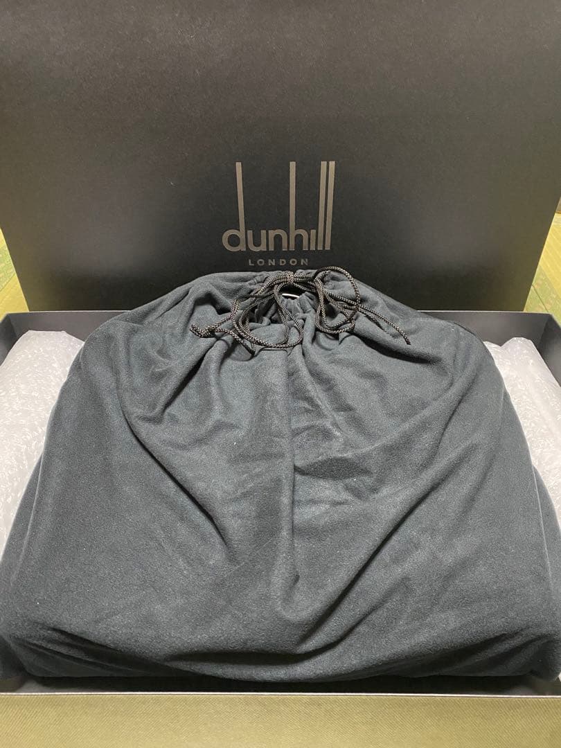 ダンヒル　カドガン　シングル　ブラックビジネスバッグ