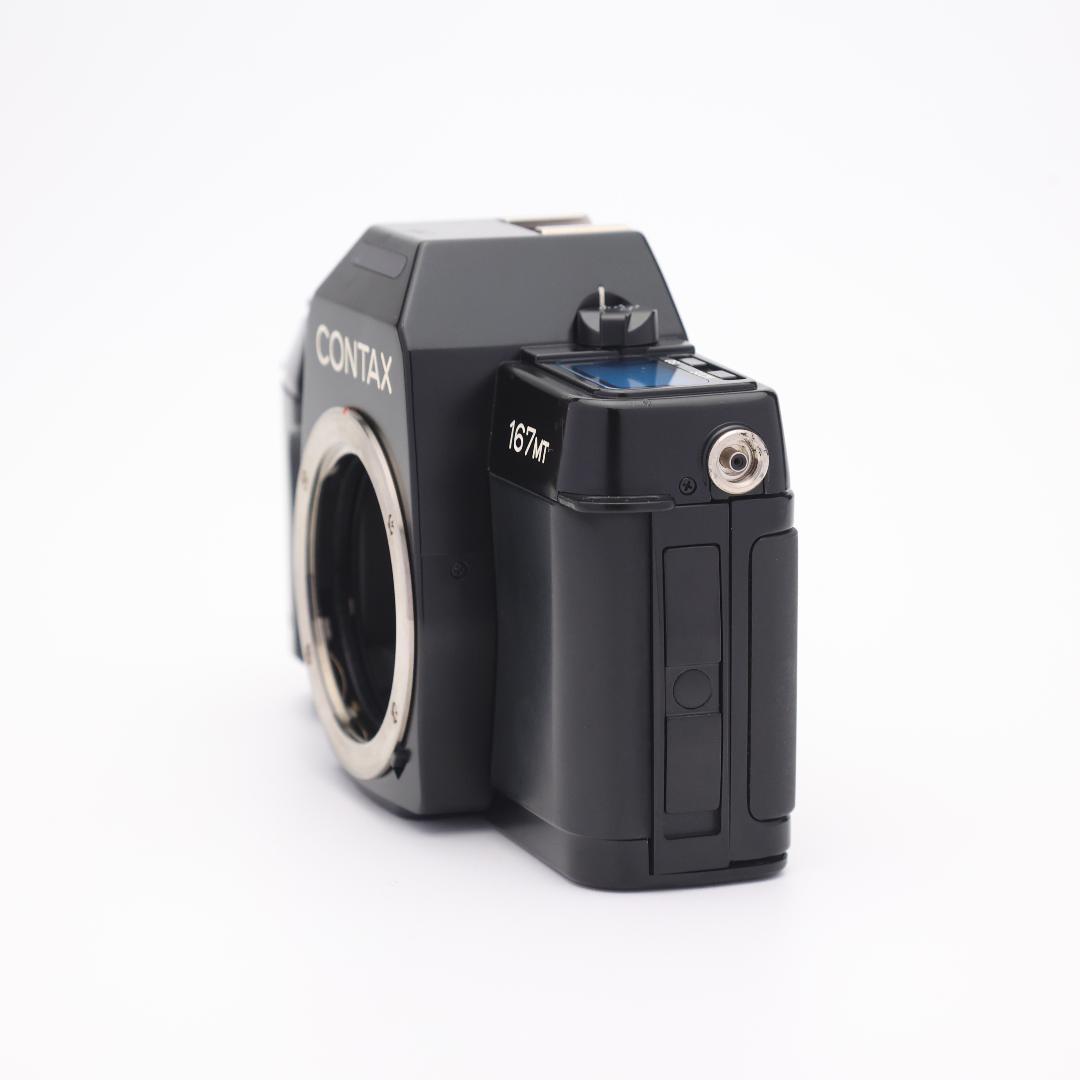 【動作確認済】CONTAX 167MT ボディ 方眼スクリーン【名機】