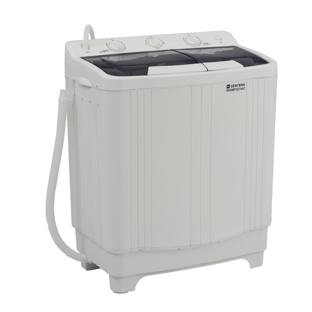 二槽式洗濯機 縦型洗濯機 洗濯6.5kg/脱水槽4kg 大容量タイマー機能付き