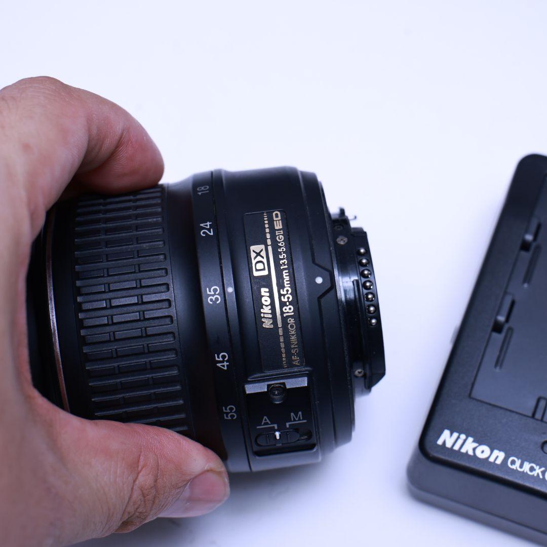 スマホ転送可 Nikon D100 一眼レフデジタルカメラ 電池レンズ2本等付