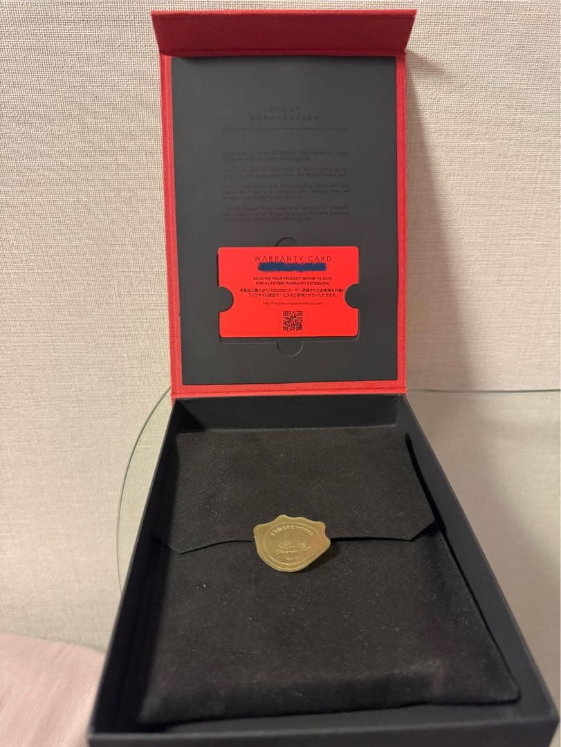 BONAVENTURA iPhone Xs/X 新品未使用