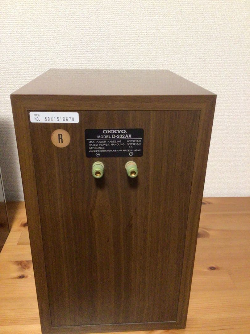 希少！ いい音　音出し良好　ONKYO D-202AX スピーカー　送料無料￼