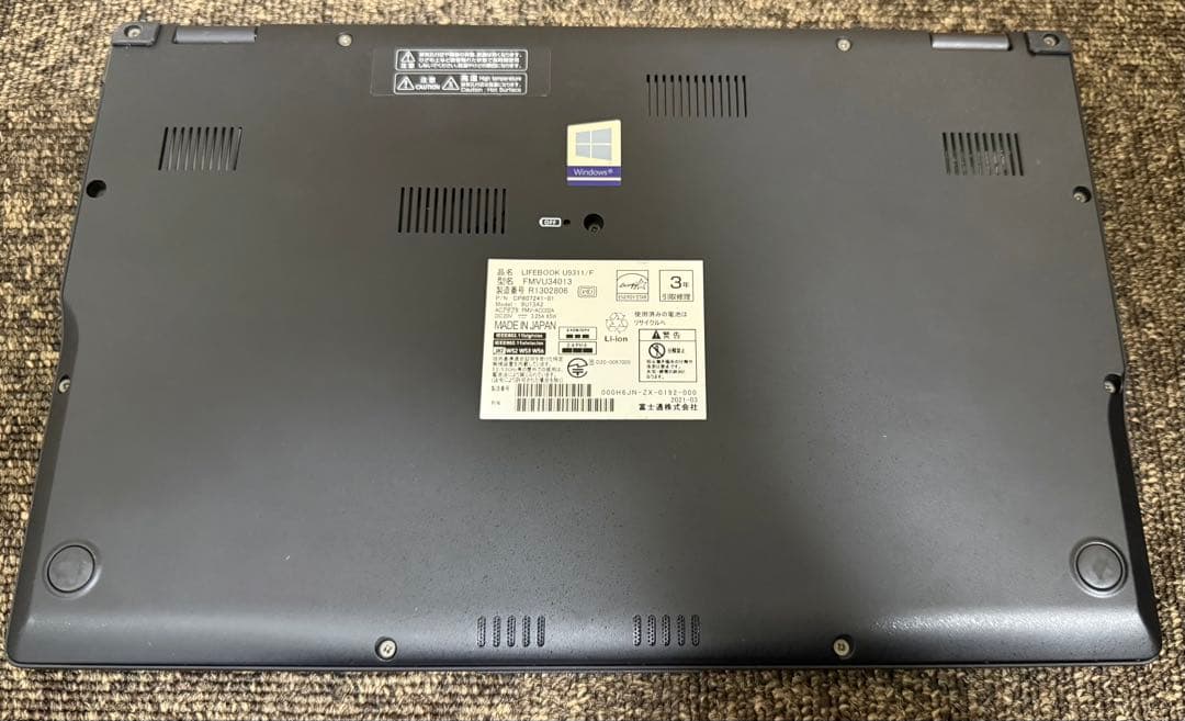 FUJITSU LIFEBOOK U9311/F 16Gメモリ Core i5