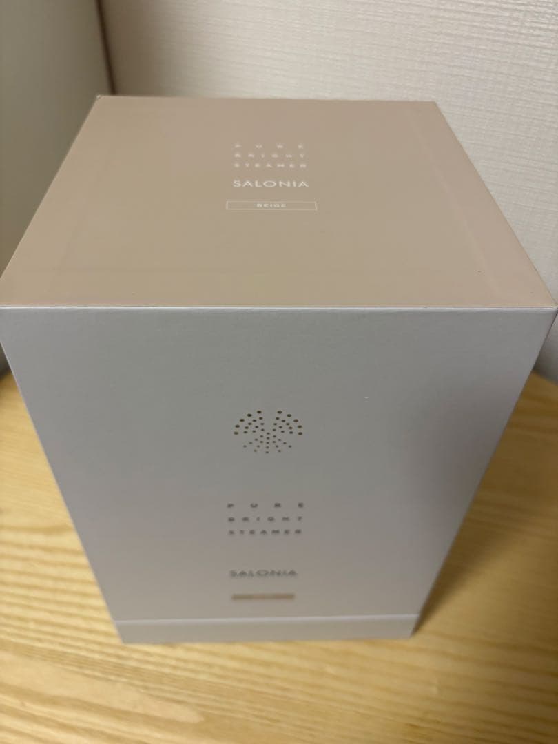 『なみ』SALONIA PURE BRIGHT STEAMER 新品未使用