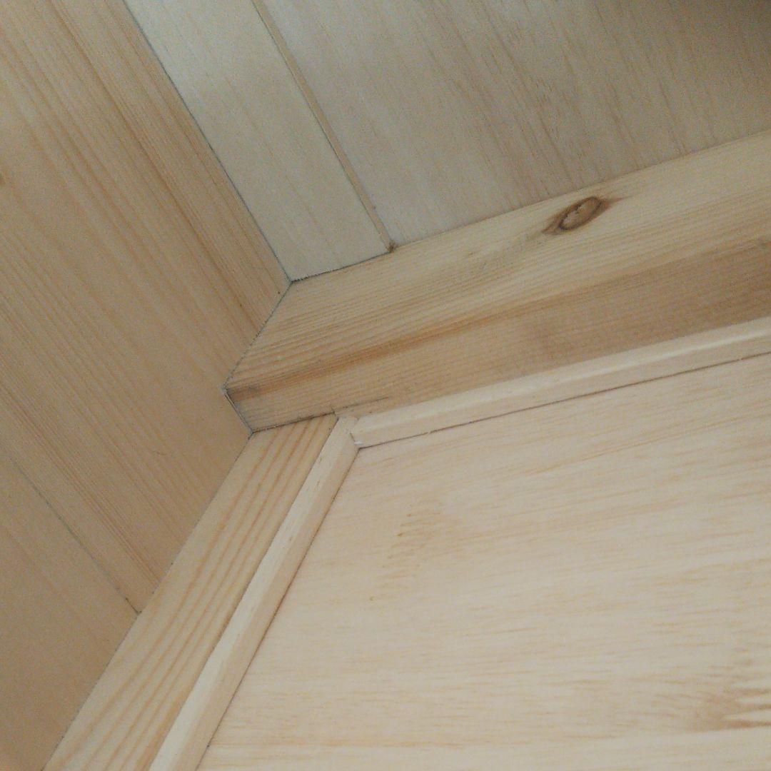 無垢の木 本棚／棚／補助机