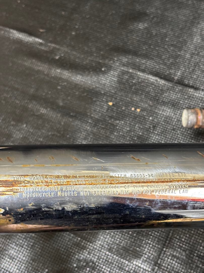 ハーレー スポーツスター (〜03)純正マフラー XL1200/XL883