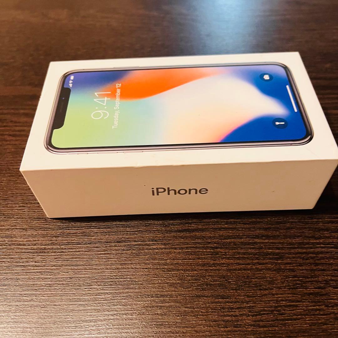 iPhone X 64GB 本体 SIMフリーデータ消去オプション込み