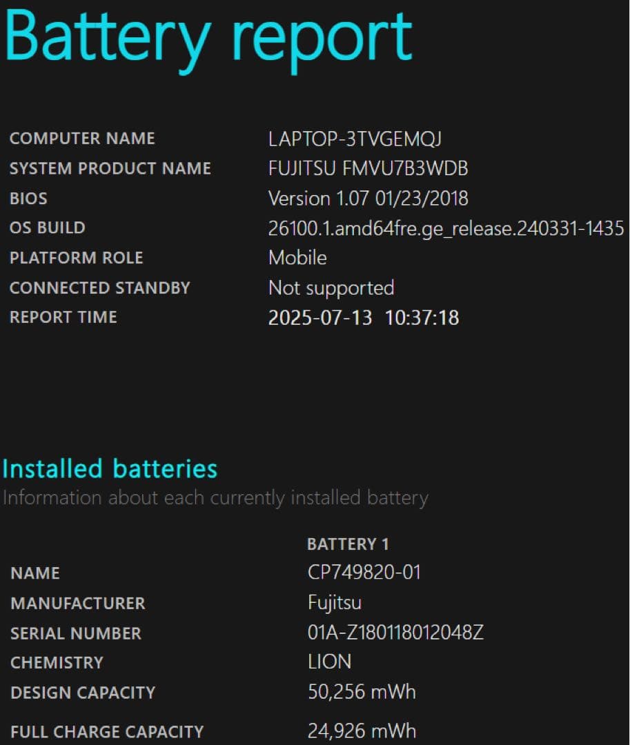 富士通 LIFEBOOK UH75/B3 i7 8550U SSD 2T 20G