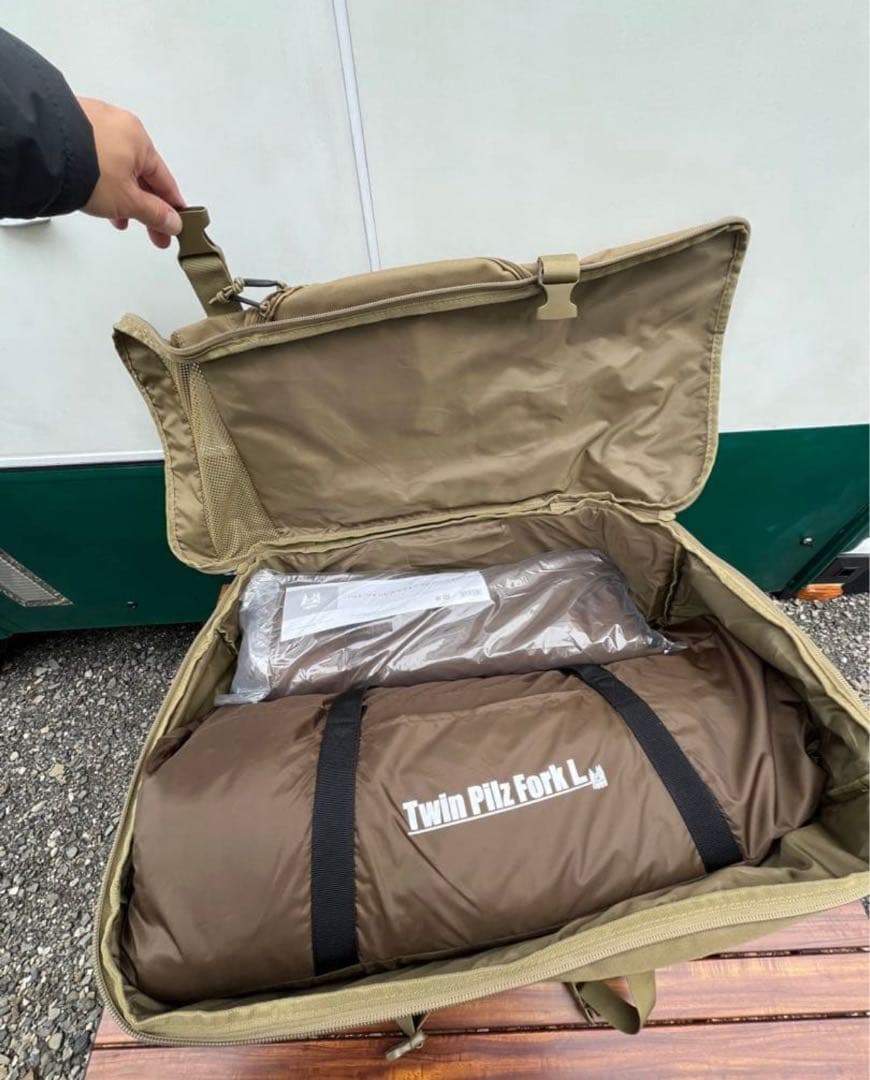 ogawa ツインピルツフォークL、ハーフインナー、テントキャリーオール 新品