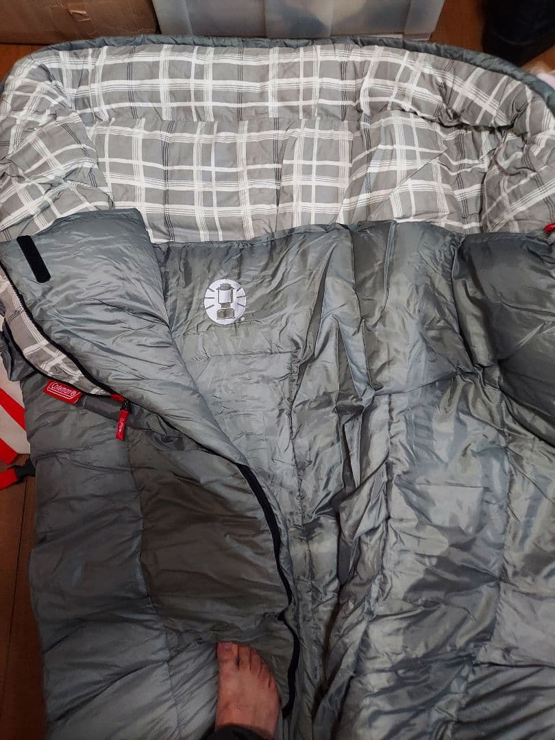 コールマン寝袋　ハドソン