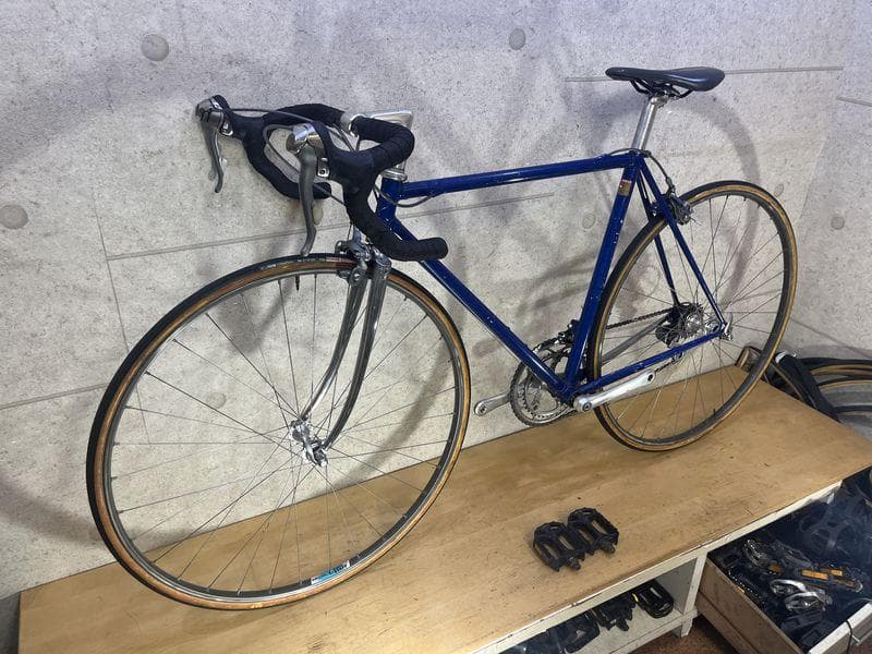 DEROSA　クロモリ　デローザ　600　コンポ　チューブラータイヤ