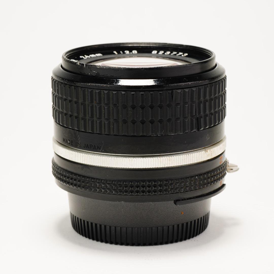 【美品】動作◎ ニコン Ai-s Nikkor 24mm F2.8 773