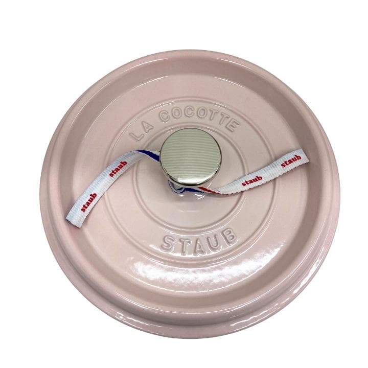 【N】ストウブ STAUB ピコ ココットラウンド 20cm 鍋 ピンク 未使用